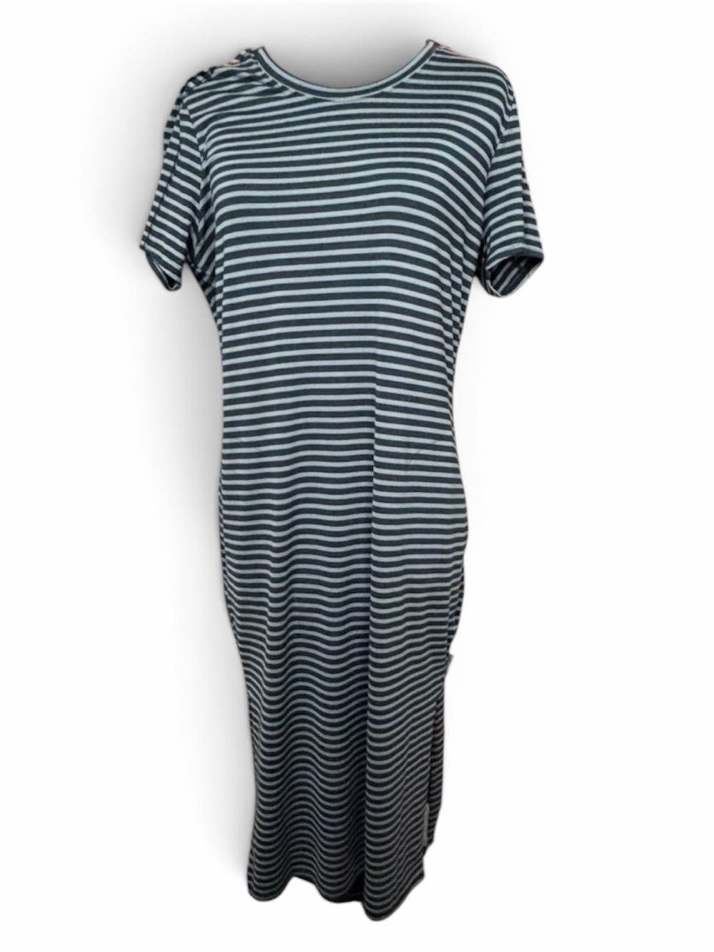 Columbia short-sleeved Maxi Dress striped S